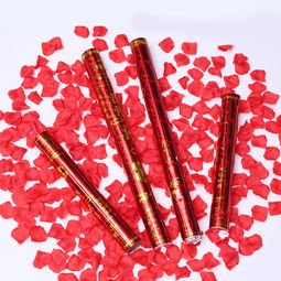 婚庆礼花筒 庆典派对礼炮圣诞新年礼宾花 婚礼用品