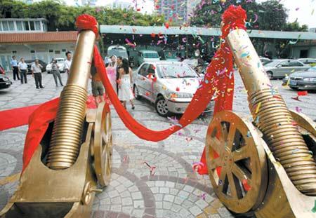 按钮式婚庆礼炮使用方法