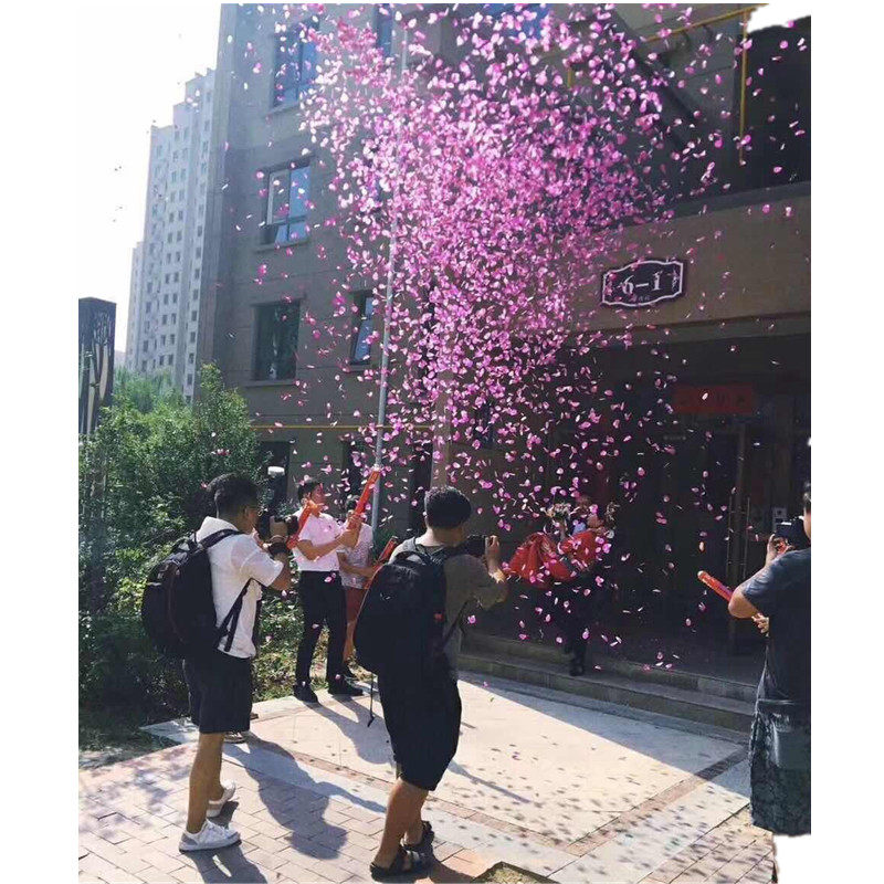 弾彩炮筒礼泡筒喜庆婚庆开业喷花筒 好评好店