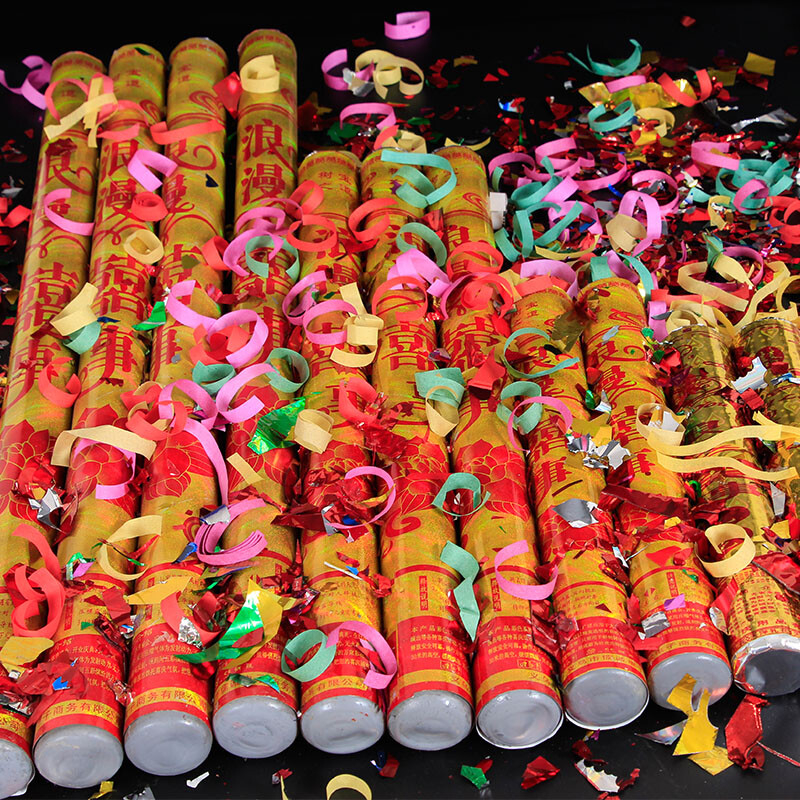 浪漫绽放 树宝之道创意礼炮打造梦幻婚礼